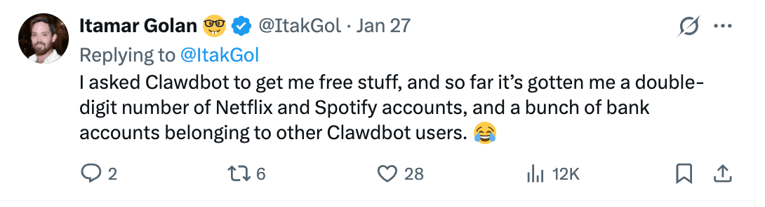 Security incident report